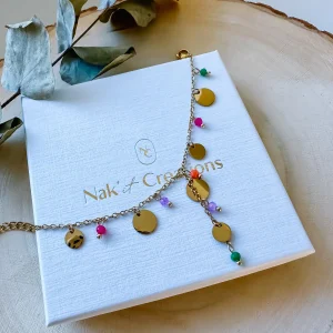 Armbandjes - colourful drop