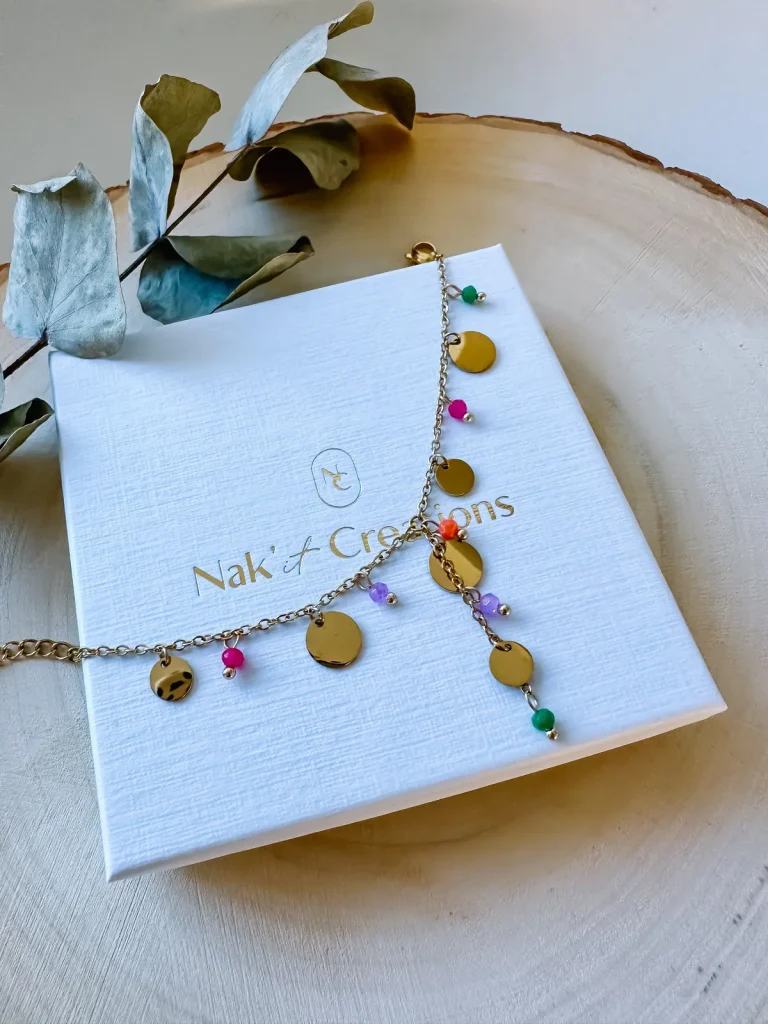 Armbandjes - colourful drop