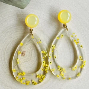 It's resin - Flower Power Yellow