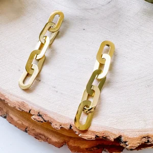 Oorbellen It's RVS - dance shackles